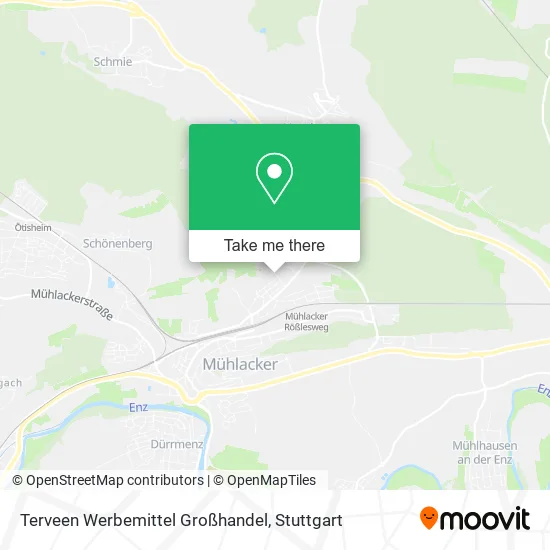 Карта Terveen Werbemittel Großhandel