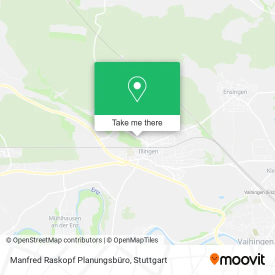 Карта Manfred Raskopf Planungsbüro