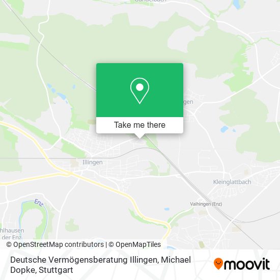 Deutsche Vermögensberatung Illingen, Michael Dopke map