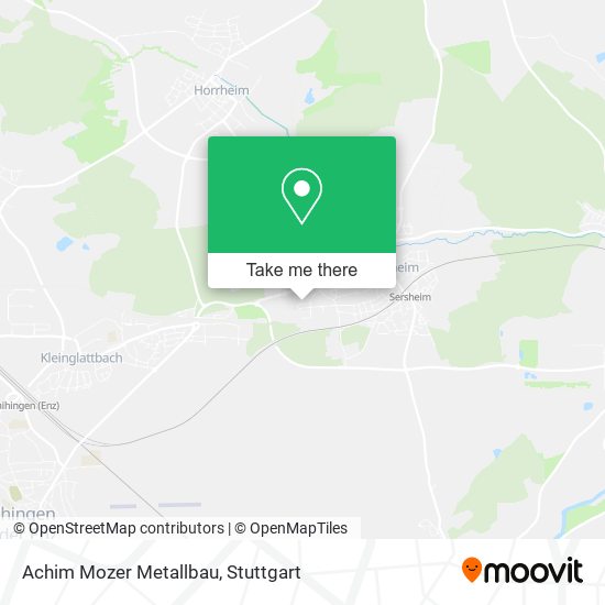 Achim Mozer Metallbau map