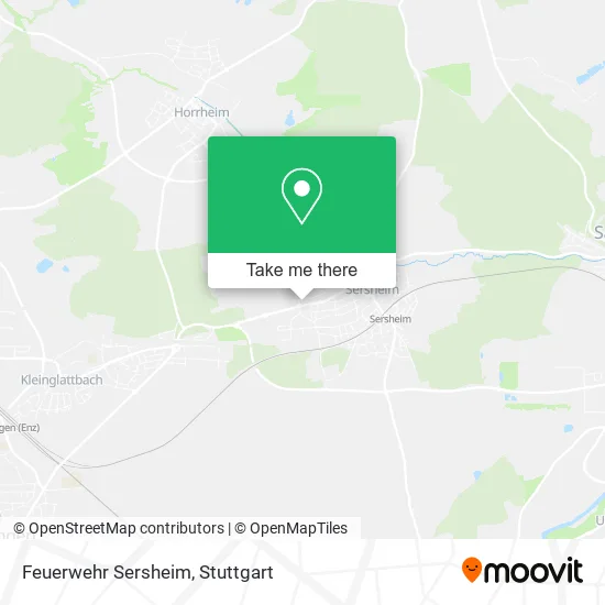 Карта Feuerwehr Sersheim