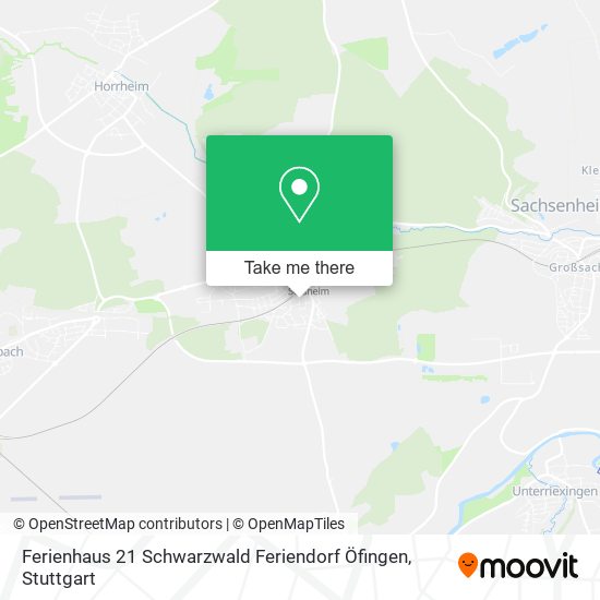 Ferienhaus 21 Schwarzwald Feriendorf Öfingen map