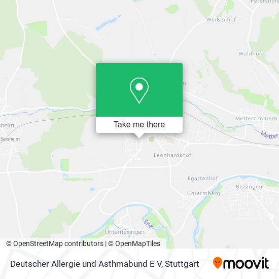Deutscher Allergie und Asthmabund E V map