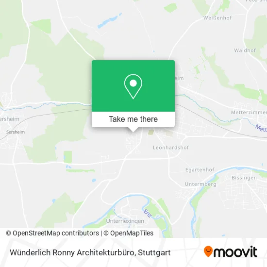 Карта Wünderlich Ronny Architekturbüro