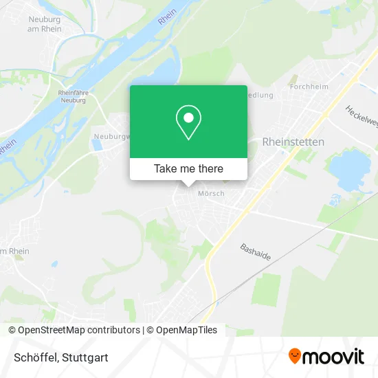 Карта Schöffel