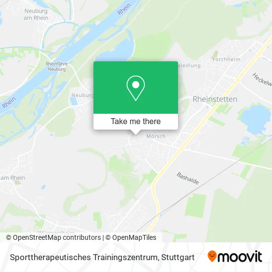 Карта Sporttherapeutisches Trainingszentrum