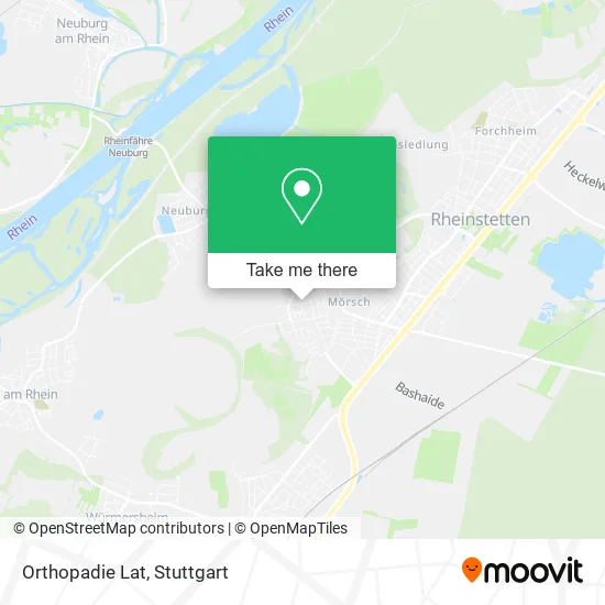 Карта Orthopadie Lat