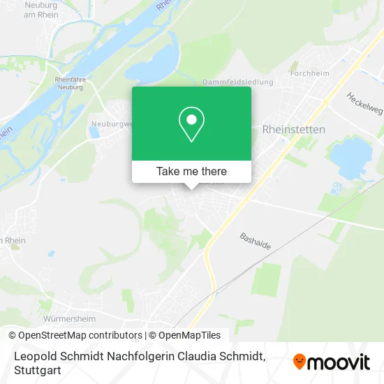 Карта Leopold Schmidt Nachfolgerin Claudia Schmidt