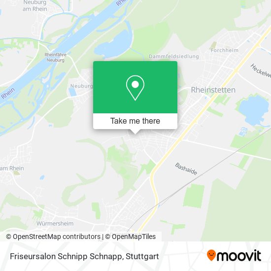 Карта Friseursalon Schnipp Schnapp