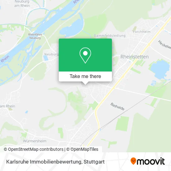 Карта Karlsruhe Immobilienbewertung