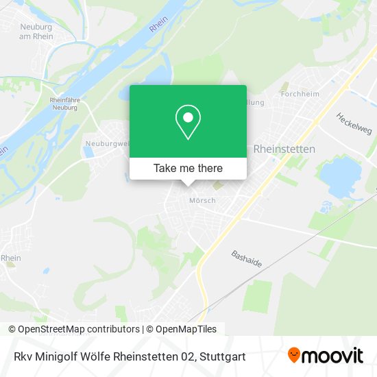 Карта Rkv Minigolf Wölfe Rheinstetten 02