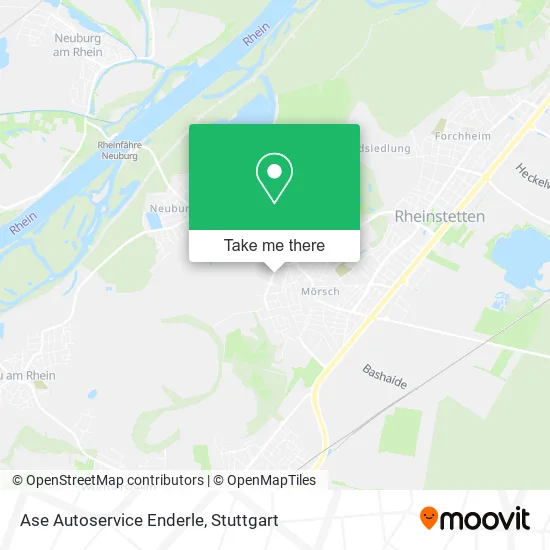 Карта Ase Autoservice Enderle