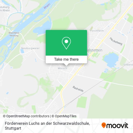 Карта Förderverein Luchs an der Schwarzwaldschule