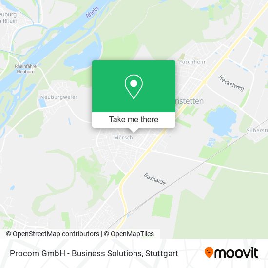 Procom GmbH - Business Solutions map