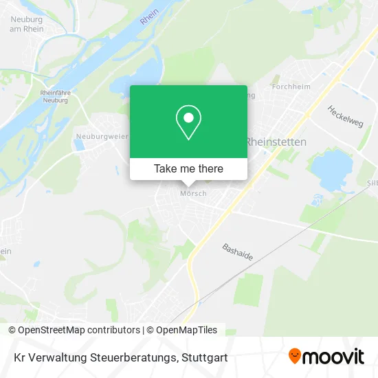 Карта Kr Verwaltung Steuerberatungs
