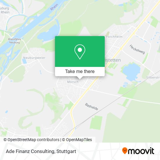 Ade Finanz Consulting map