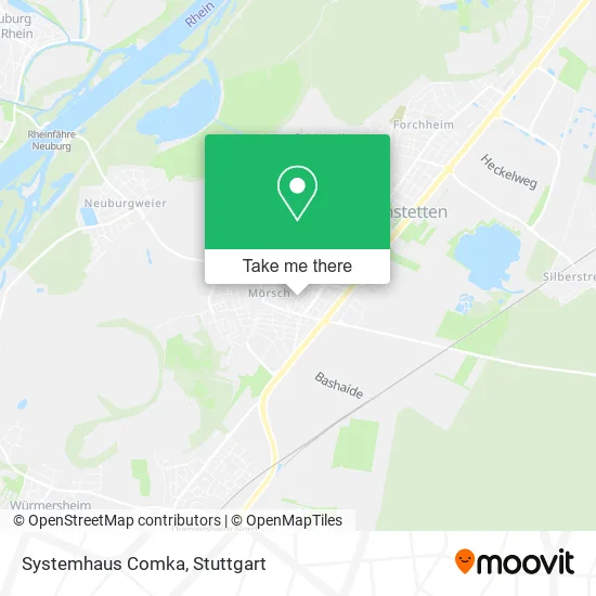 Карта Systemhaus Comka