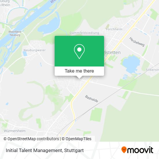 Initial Talent Management map