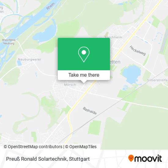 Карта Preuß Ronald Solartechnik