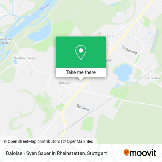 Baloise - Sven Sauer in Rheinstetten map
