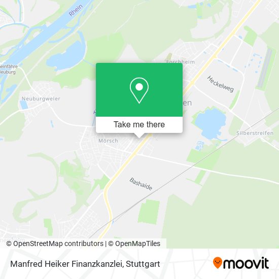 Manfred Heiker Finanzkanzlei map