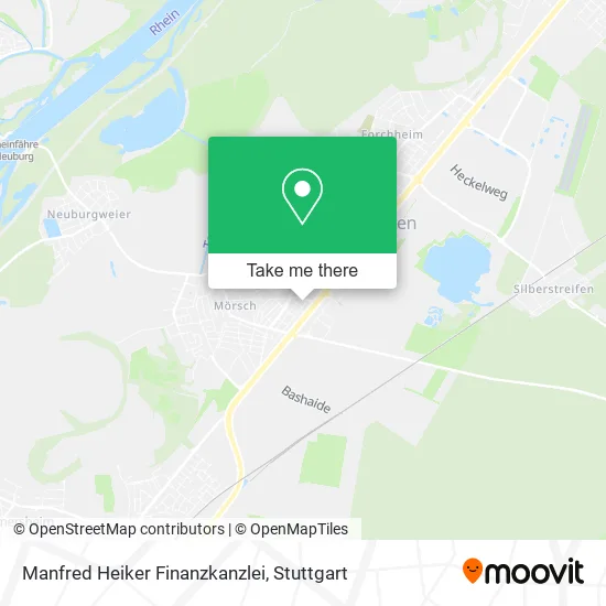 Карта Manfred Heiker Finanzkanzlei