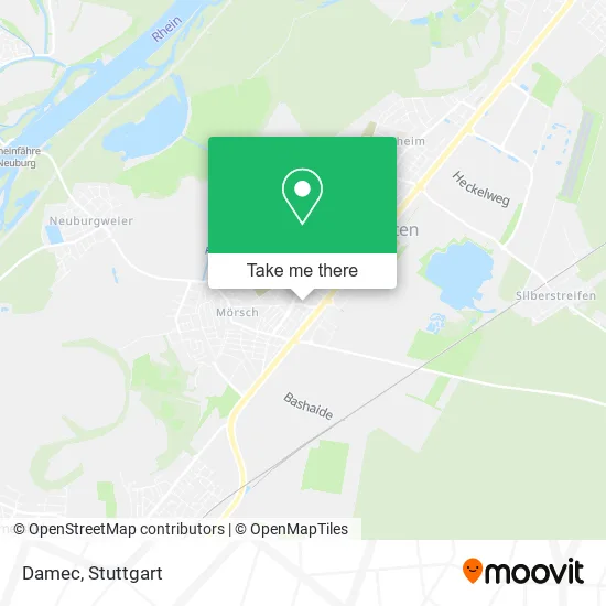 Карта Damec