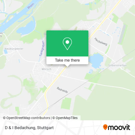 Карта D & I Bedachung