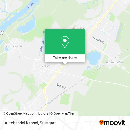Карта Autohandel Kassel
