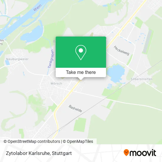Карта Zytolabor Karlsruhe