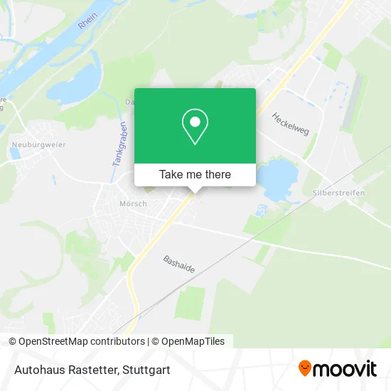 Карта Autohaus Rastetter