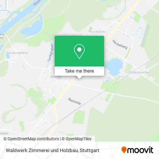 Waldwerk Zimmerei und Holzbau map