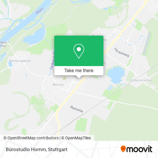 Bürostudio Homm map