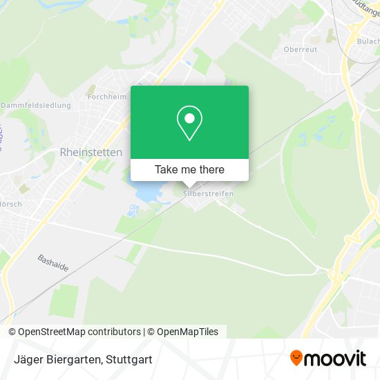 Jäger Biergarten map