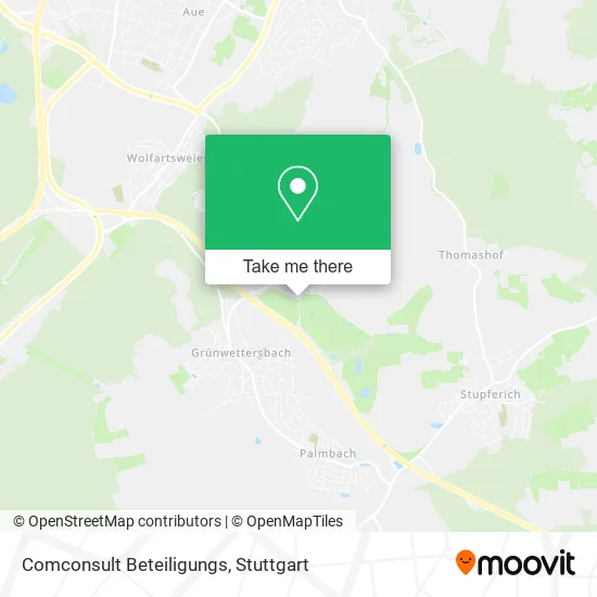 Карта Comconsult Beteiligungs