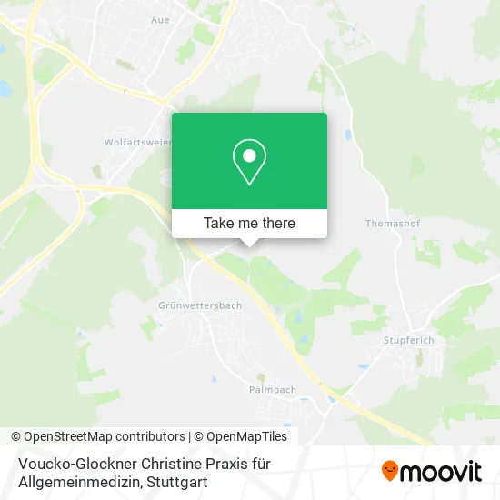 Карта Voucko-Glockner Christine Praxis für Allgemeinmedizin