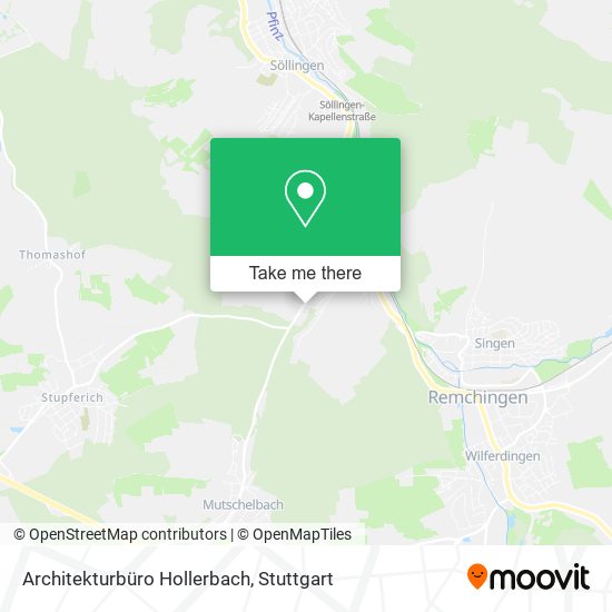 Architekturbüro Hollerbach map