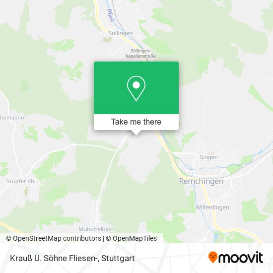 Krauß U. Söhne Fliesen- map