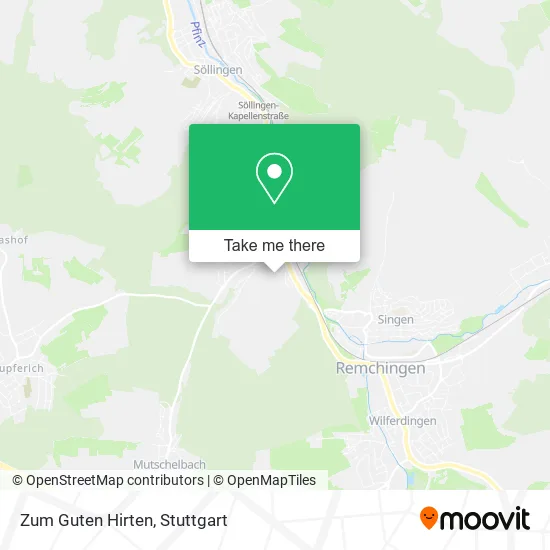 Карта Zum Guten Hirten