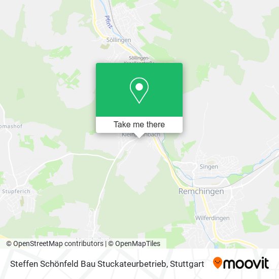 Steffen Schönfeld Bau Stuckateurbetrieb map