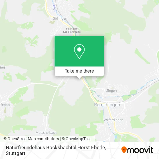 Карта Naturfreundehaus Bocksbachtal Horst Eberle