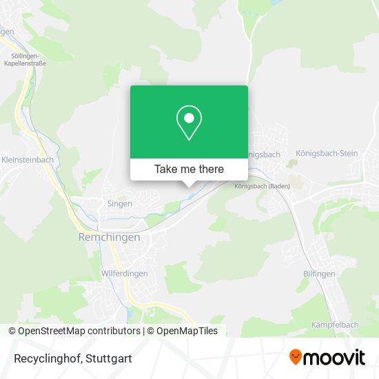 Recyclinghof map