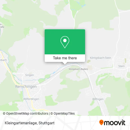 Карта Kleingartenanlage