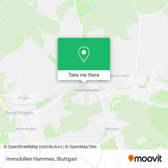 Immobilien Hammes map