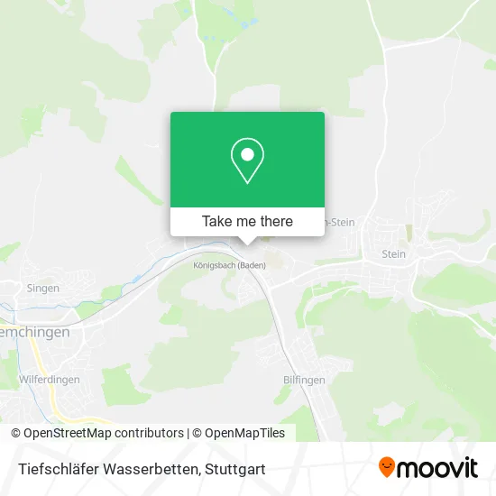 Карта Tiefschläfer Wasserbetten