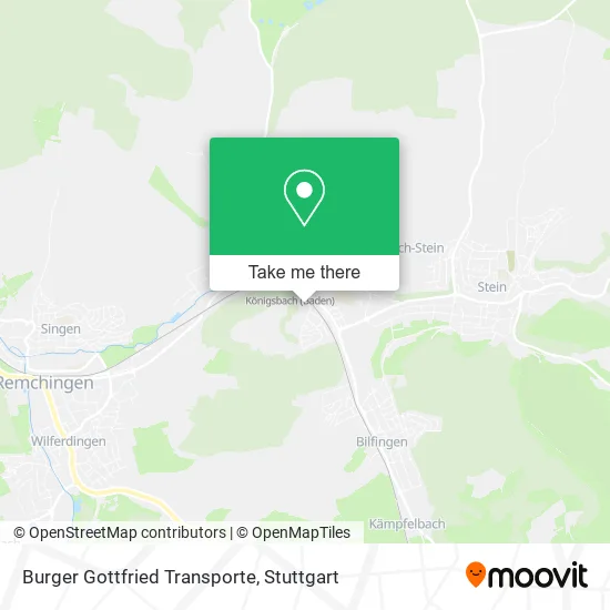 Карта Burger Gottfried Transporte