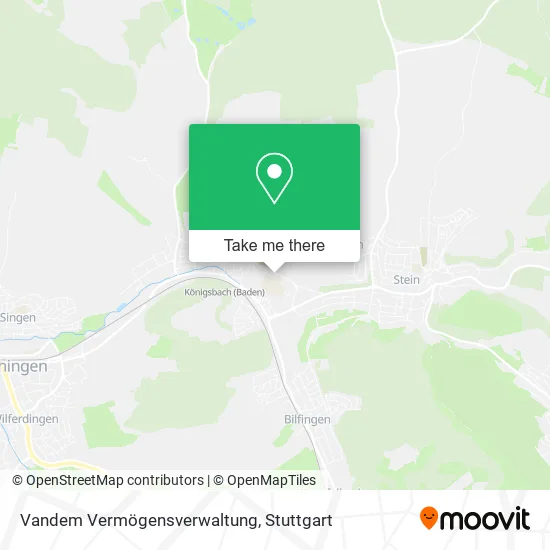 Карта Vandem Vermögensverwaltung