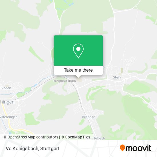 Карта Vc Königsbach