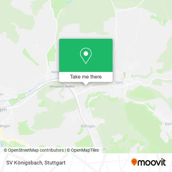 Карта SV Königsbach
