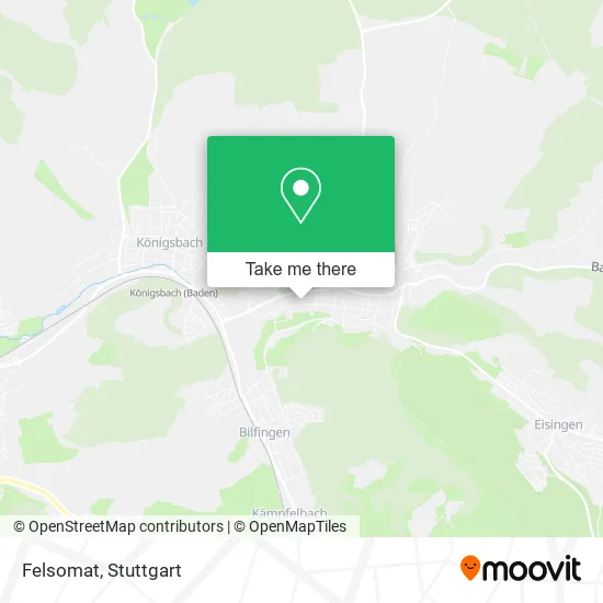 Карта Felsomat